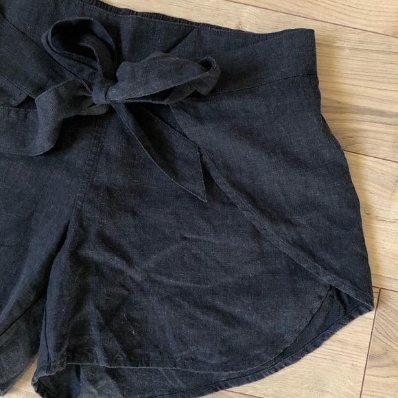 Women's Patagonia Garden Island Charcoal Gray Hemp Blend Shorts size XS - Picture 4 of 12